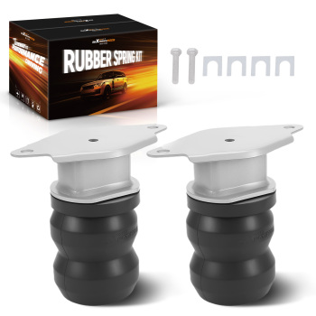 Suspension Rubber Helper Spring Kit compatible for Ford F-350 Super Duty 2017-2025