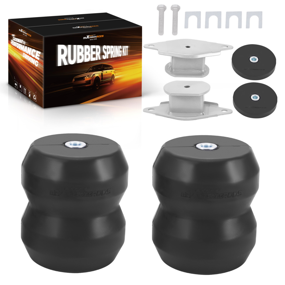 Suspension Rubber Helper Spring Kit compatible for Ford F-350 Super Duty 2017-2025