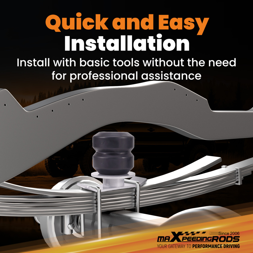 Rear Suspension Enhancement System compatible for Toyota Tundra/Tacoma & Nissan Titan