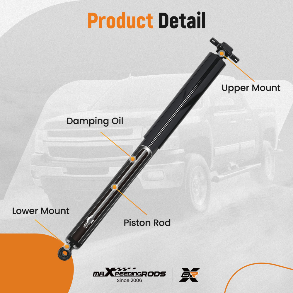 Front Rear Left+Right Suspension Shock Strut Assembly compatible for Mazda B3000 1998-2008