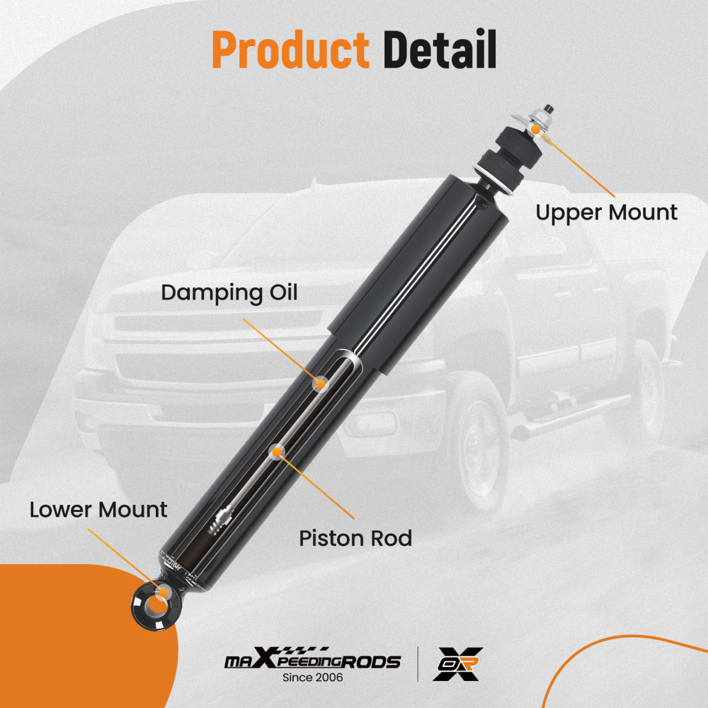 MaXpeedingrods Front Struts Shocks Set compatible for Mazda B2300 B3000 1994-1997