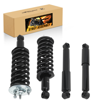 4x Suspension Rear Front Struts Assembly compatible for Nissan Pathfinder 05-12 4.0L 5.6L