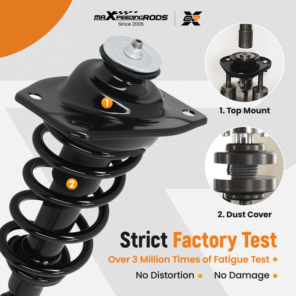 Suspension Rear Struts Absorbers compatible for Chevrolet Camaro V8 2010-2015 173030L