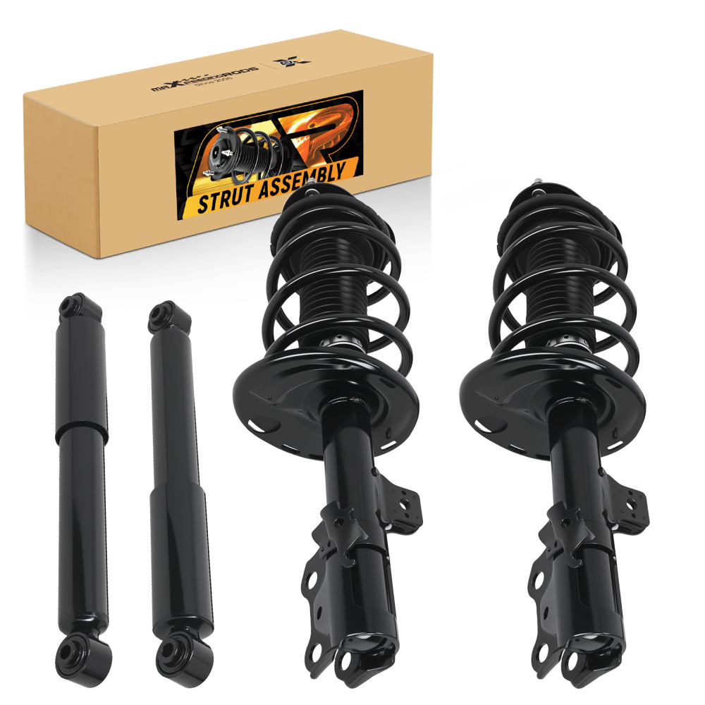 4PCS Front Struts w/ Spring Rear Shock Absorber Kit compatible for Toyota RAV4 2013 - 2018