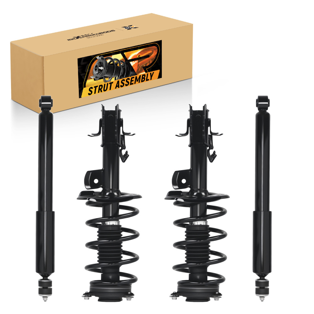 FrontRear Complete StrutsCoil Springs compatible for Nissan Sentra 14-191.6L 1.8L