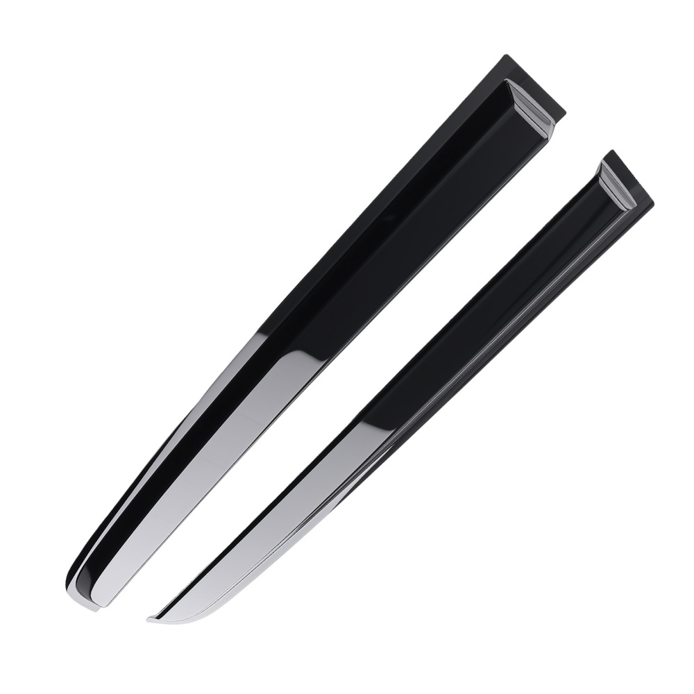 Door Rain Shields compatible for Ford Ranger Dual Cab 2022-2024 Weather Guards Black 4PC