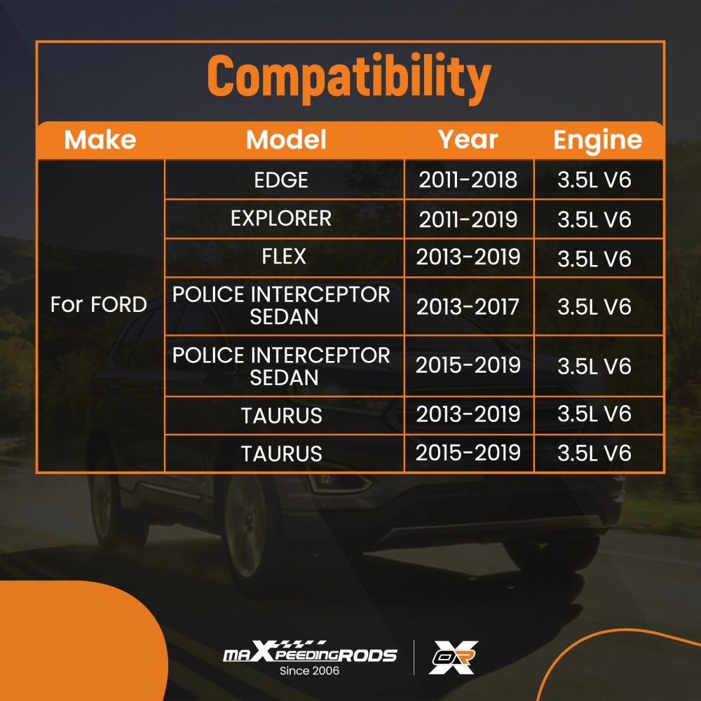 Head Gasket Set Head w/Bolts For 11-19 compatible for Ford Edge Explorer Taurus Flex 3.5L V6