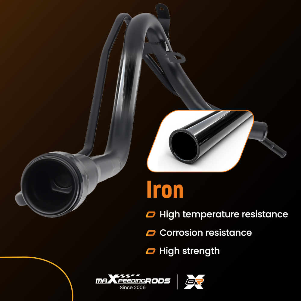 1x New Fuel Tank Neck Pipe compatible for Toyota Auris E15 2006-2012 77201-12640