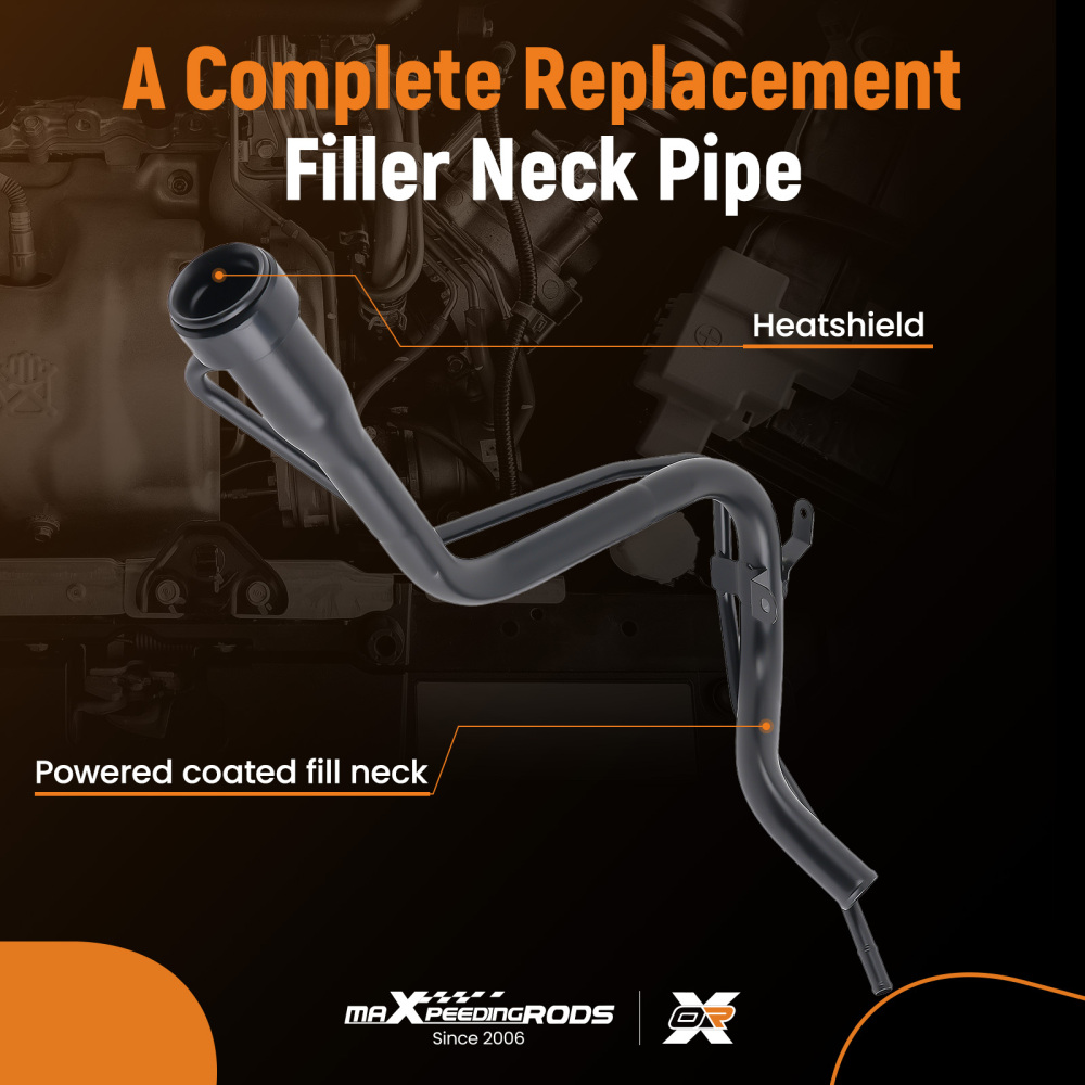 1x New Fuel Tank Neck Pipe compatible for Toyota Auris E15 2006-2012 77201-12640