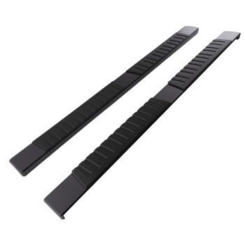 Non-Slip Black Running Board compatible for Nissan Titan Crew Cab 2004-24 Aluminum