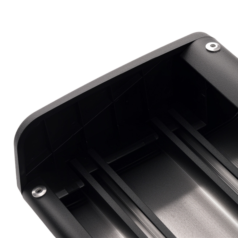 Non-Slip Nerf Bar compatible for Toyota Tundra Double Cab 2007-2021 Aluminum Black