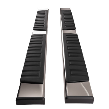 6 Running Board compatible for Toyota Tundra Double Cab 2007-2021 Black 195cm