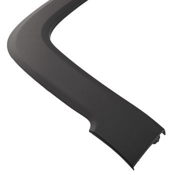 Black Fender Flare Passenger Side Front compatible for Jeep Renegade 15-21