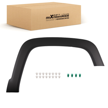 Black Fender Flare Passenger Side Front compatible for Jeep Renegade 15-21