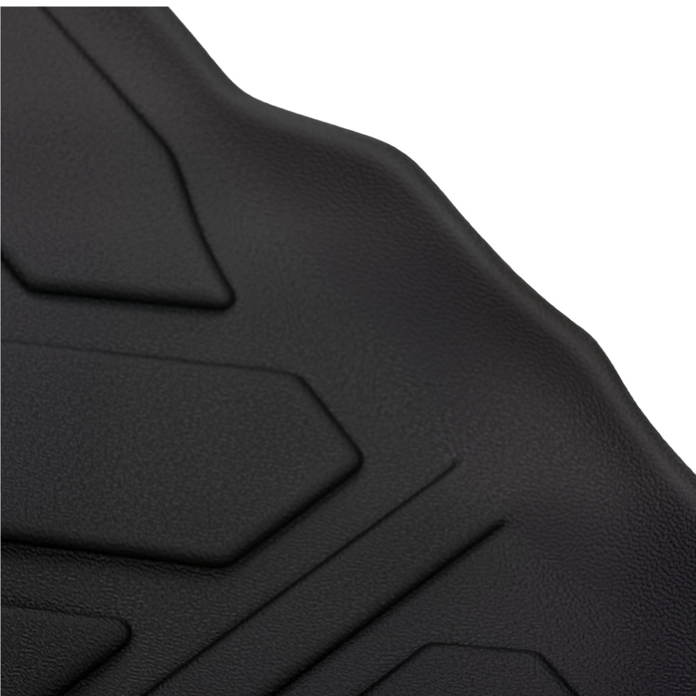 All Weather Boot Liner compatible for Hyundai Kona 2023-2025 TPE Cargo Mat Black Waterproof