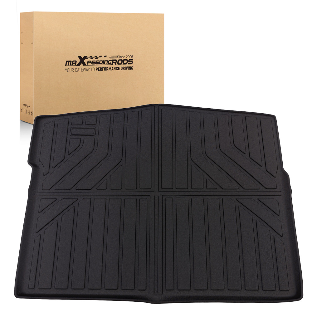 All Weather Boot Liner compatible for Hyundai Kona 2023-2025 TPE Cargo Mat Black Waterproof