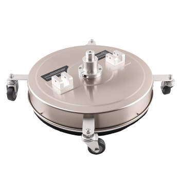 20 In 4500PSI Pressure Washer Surface Cleaner Stainless Steel 4 Wheels