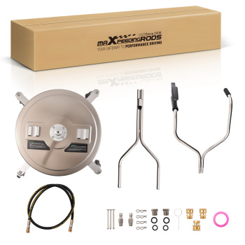 20 In 4500PSI Pressure Washer Surface Cleaner Stainless Steel 4 Wheels