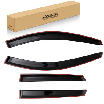 Rain Guards compatible for Mazda CX-5 CX5 2012-2017 Weather Shields Window Visors Acrylic