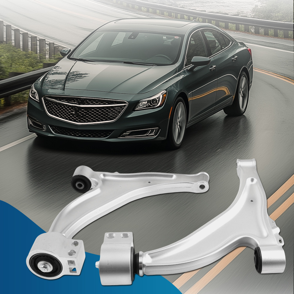 2pcs Suspension Front Lower Control Arms Kit for 2010-2016 compatible for Buick LaCrosse Allure