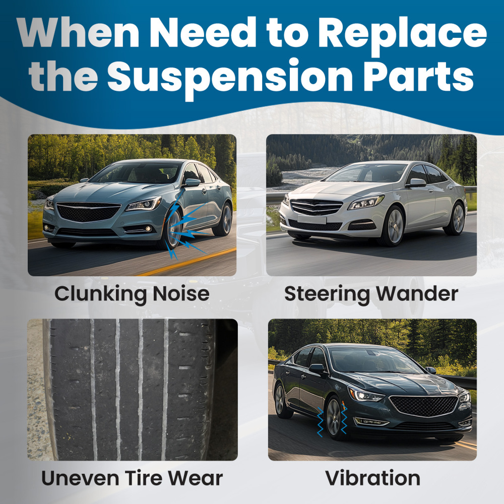 2pcs Suspension Front Lower Control Arms Kit for 2010-2016 compatible for Buick LaCrosse Allure