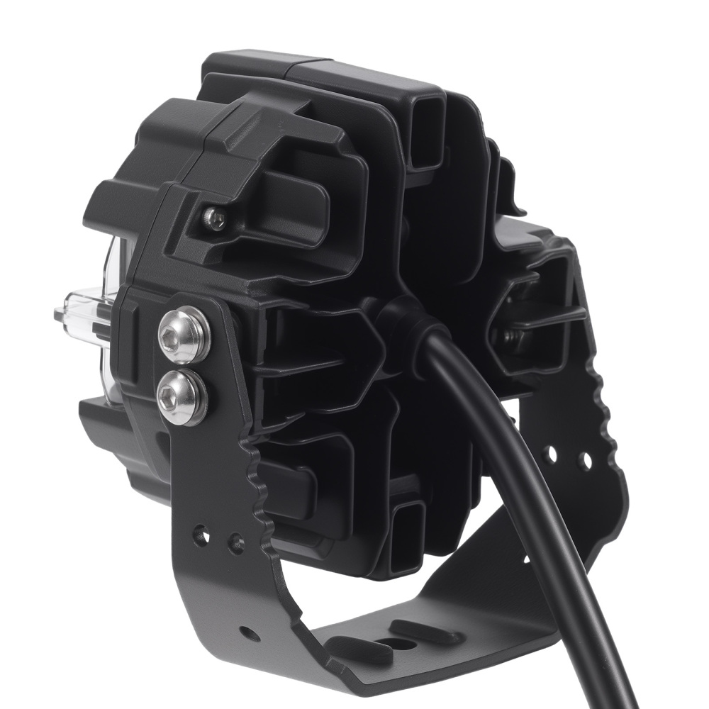 Universal LED Pod Lights 3.5 Driving Auxiliary Spot Beam 270° Compatibile per White Amber DRL