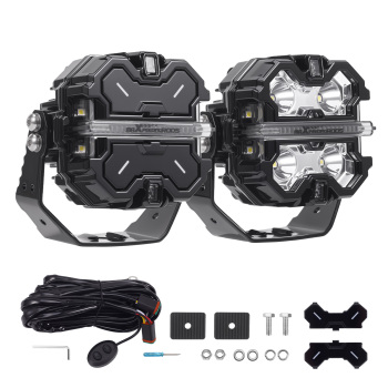 LED Auxiliary Lights 270° Beam IP68 Waterproof For Marine Boat Mining Vehicle