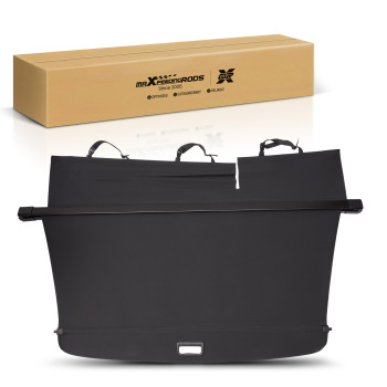 Black Luggage Cover Parcel Shelf compatible for AUDI Q7 4L 2006-15 4L0863553A Easy Install