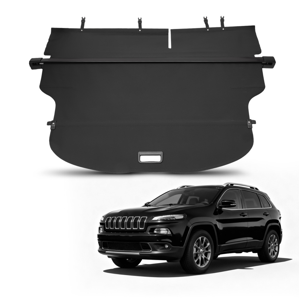 Parcel Shelf Load Cover compatible for Jeep Cherokee KL 2013-2021 1UC87LU5AA Retractable