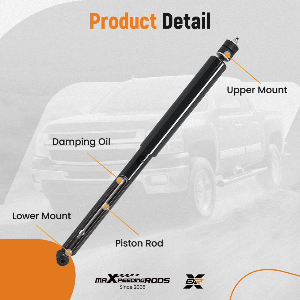 Suspension Rear Struts Absorbers compatible for Ford F-150 1997-2003 F-150 Heritage 2004