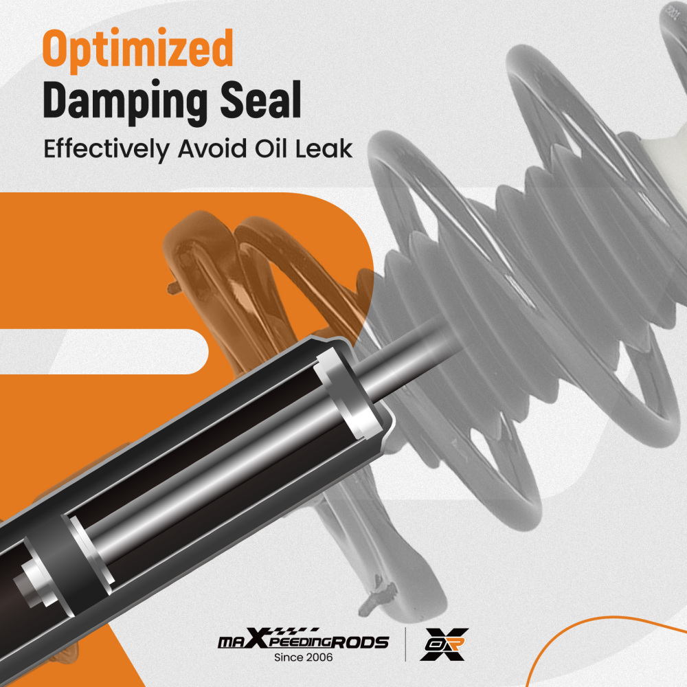 4pcs FrontRear Struts w/Coil Spring compatible for Chevrolet Camaro 2010-2012