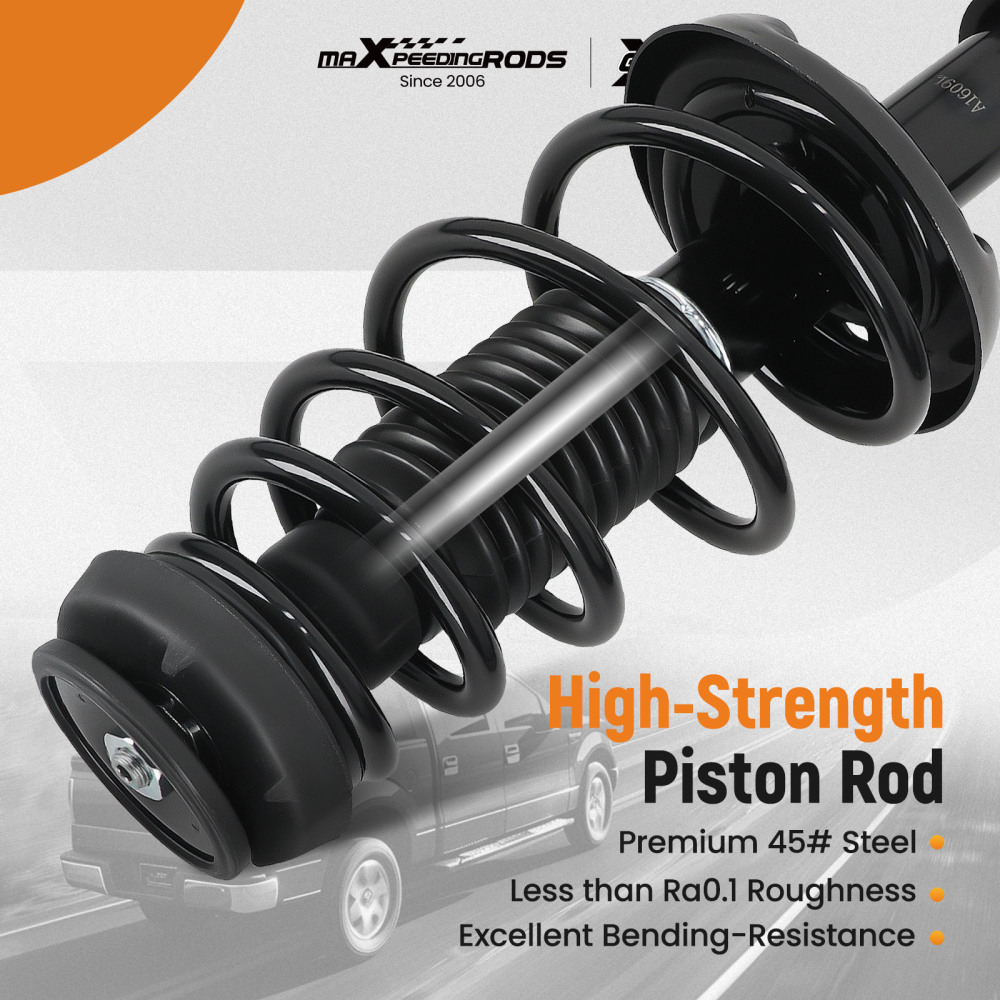 Front Rear Complete Shocks Struts Coil Spring compatible for Chevy Cruze 2012-2015