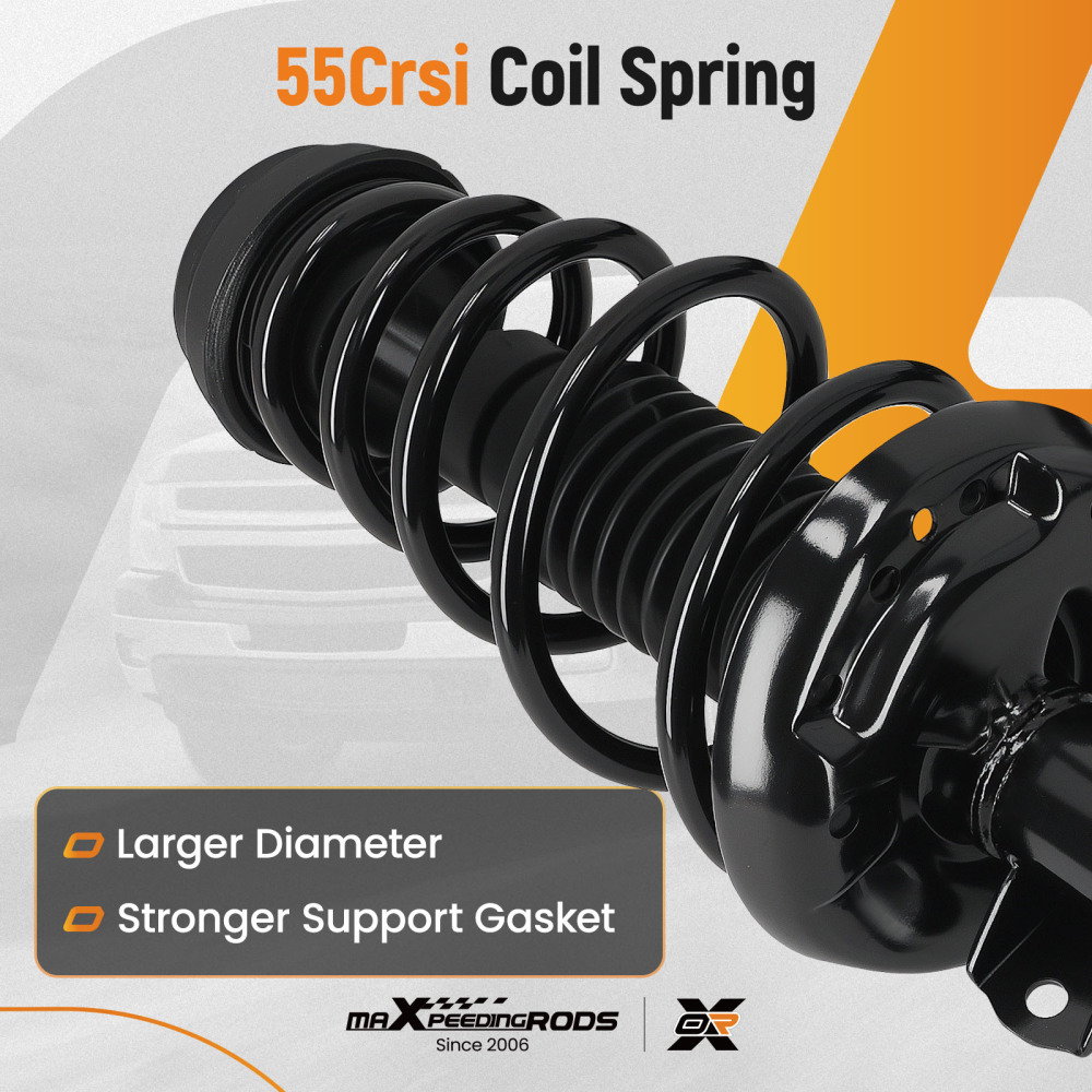 Front Rear Complete Shocks Struts Coil Spring compatible for Chevy Cruze 2012-2015