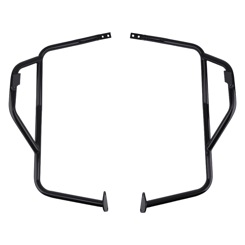 Engine Guard Crash Bar compatible for Kawasaki KLR650 2022 20203 2034 2025 Steel Black