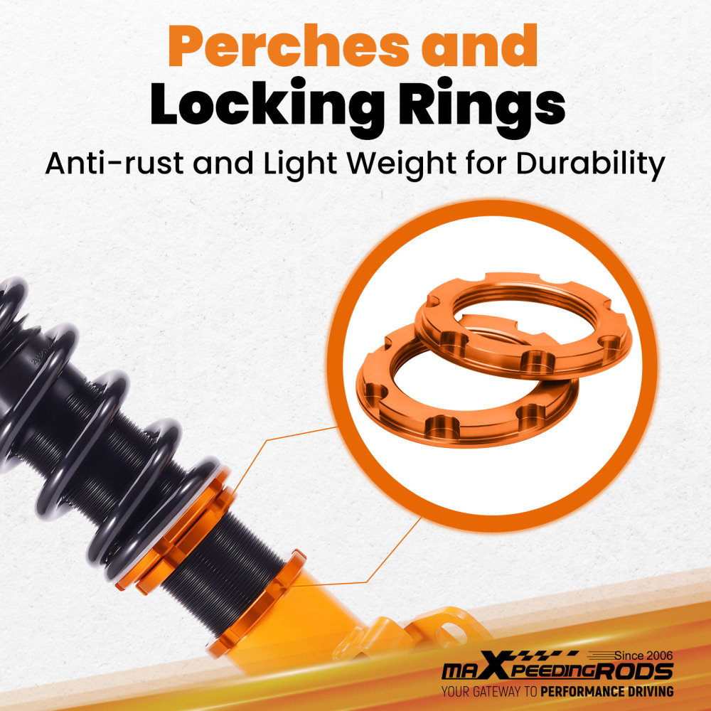 24-Step Adjustable Coilover Suspension compatible for Holden Commodore VF Wagon 2013-2017