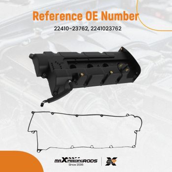 Valve Cover Assembly Compatible for Hyundai Elantra 2.0L GLS GT 2003-2004 22410-23762