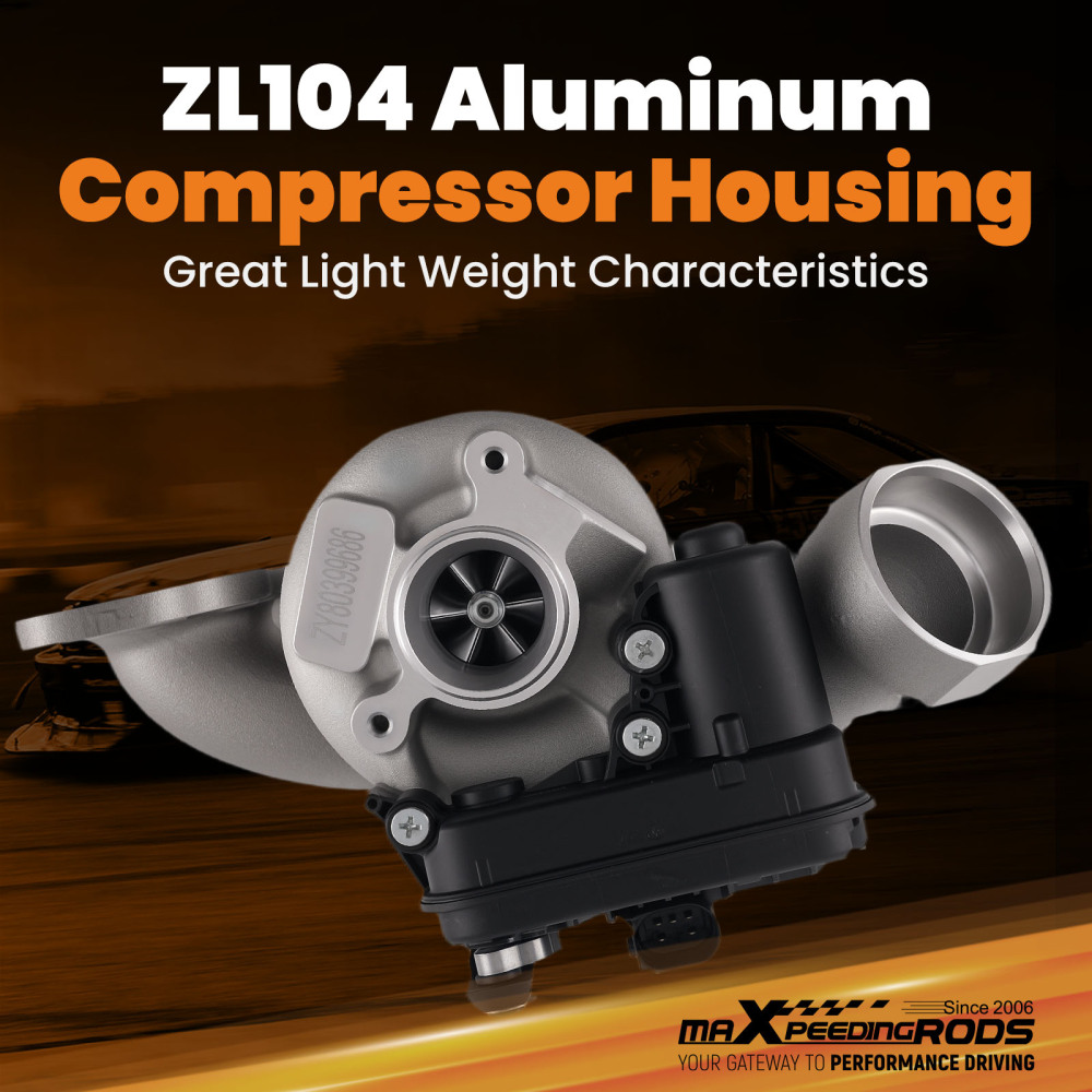 Turbocharger TD025 compatibile per VW Golf VII 1.4 TSI 150PS 2014-2021 04E145715B 04E145721P