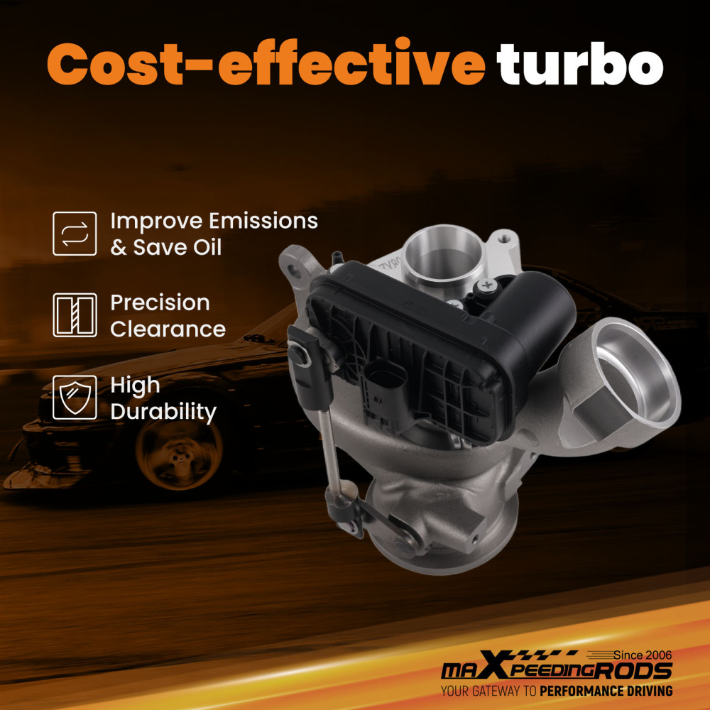 Turbocharger TD025 compatibile per VW Golf VII 1.4 TSI 150PS 2014-2021 04E145715B 04E145721P