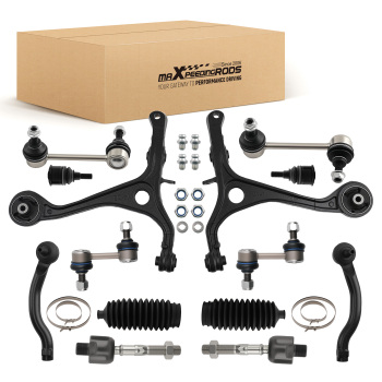 Suspension Kits Lower Control Arm Ball Joint Tie Rods Sway Bar compatible for Acura TL 2007