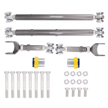 Adjustable Trailing Control Arms Kit compatible for GM A-Body 1967-1972 compatible for Chevelle Cutlass