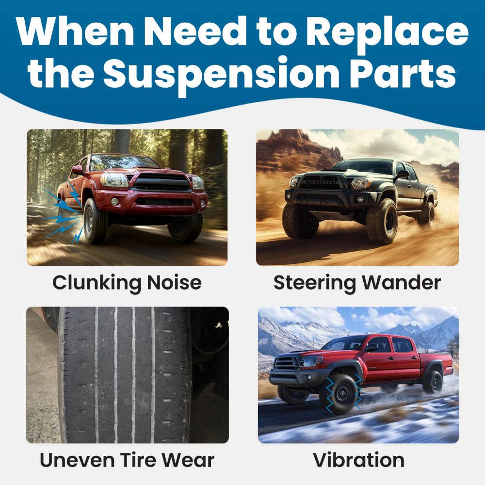 4WD Front Upper Control Arms W/ Ball Joints For 2005-2015 compatible for Toyota Tacoma K621475