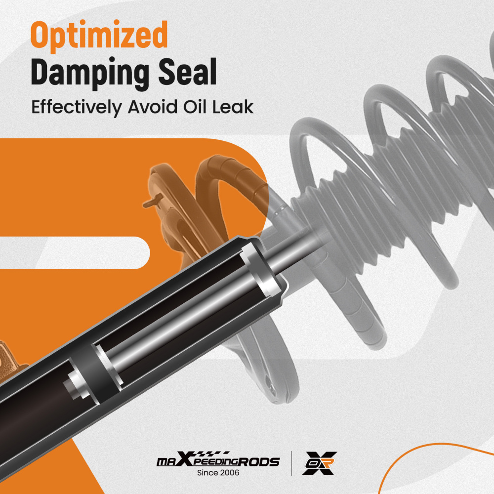 2PC Rear Quick Complete Strut Assembly For 2012-2017 compatible for Toyota Camry Hybrid LE XLE