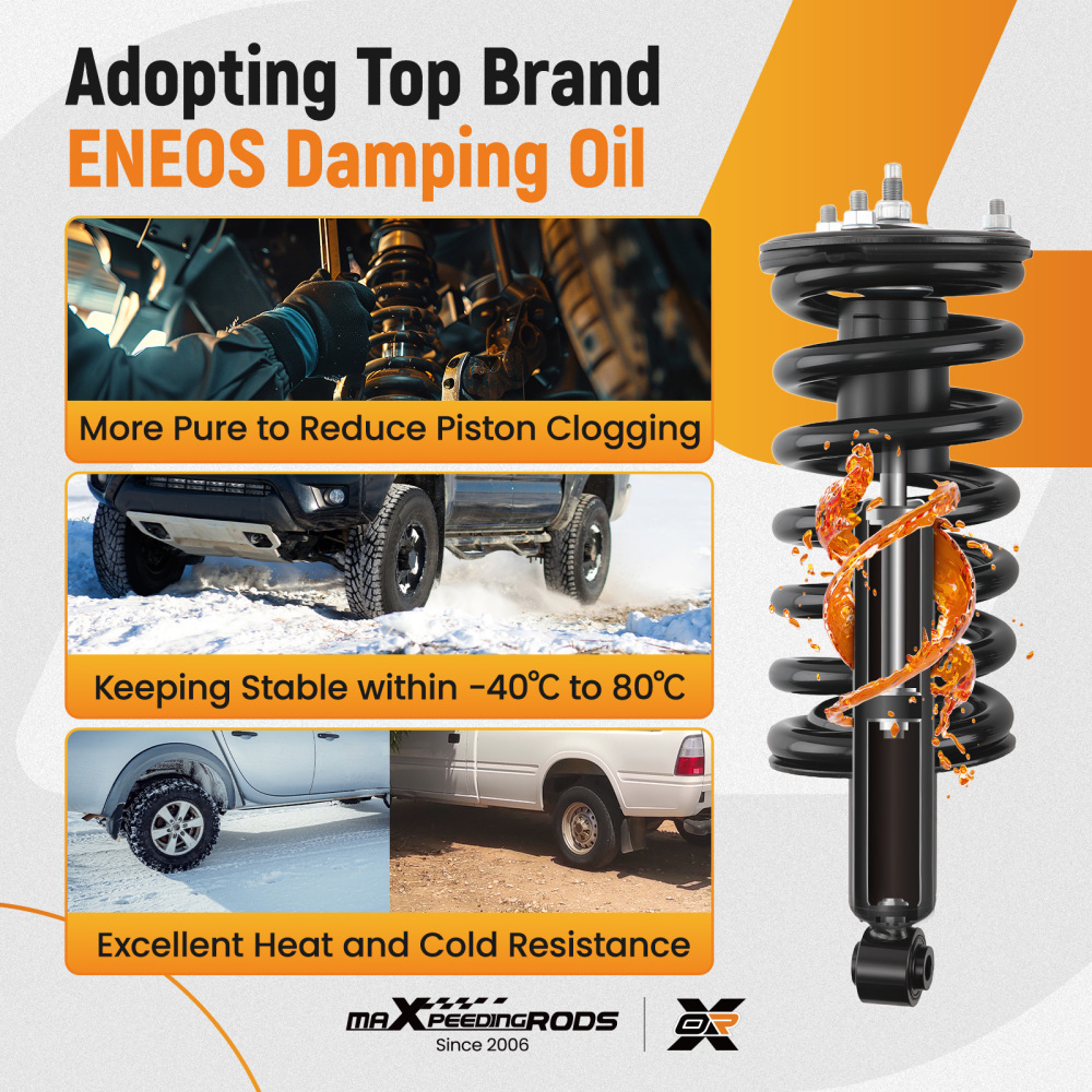 Suspension Kit Front Strut Spring Assembly compatible for INFINITI QX56 RWD 2004-2010