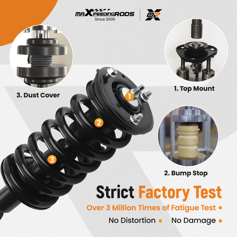 Suspension Kit Front Strut Spring Assembly compatible for INFINITI QX56 RWD 2004-2010