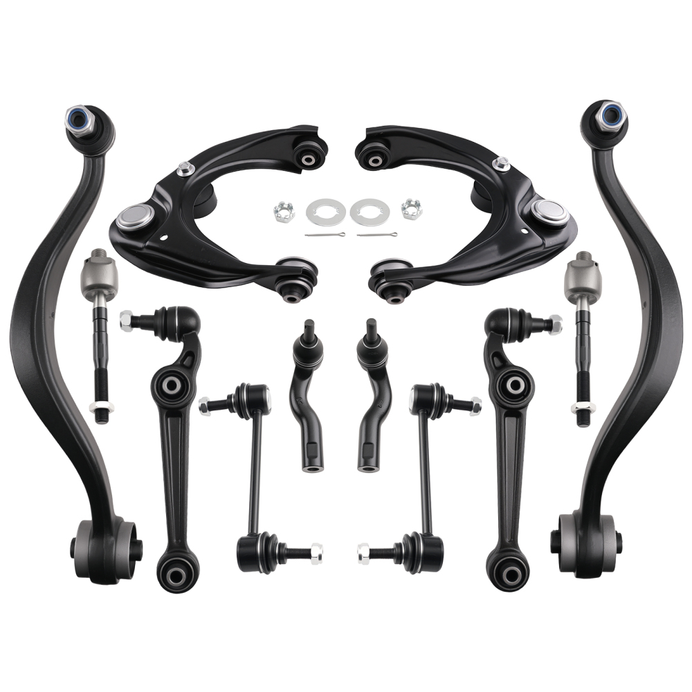 Front Lower Control Arms Ball Joints Sway Bars compatible for Ford Fusion compatible for Mercury Milan 