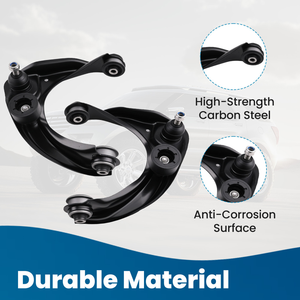 Front Lower Control Arms Ball Joints Sway Bars compatible for Ford Fusion compatible for Mercury Milan 