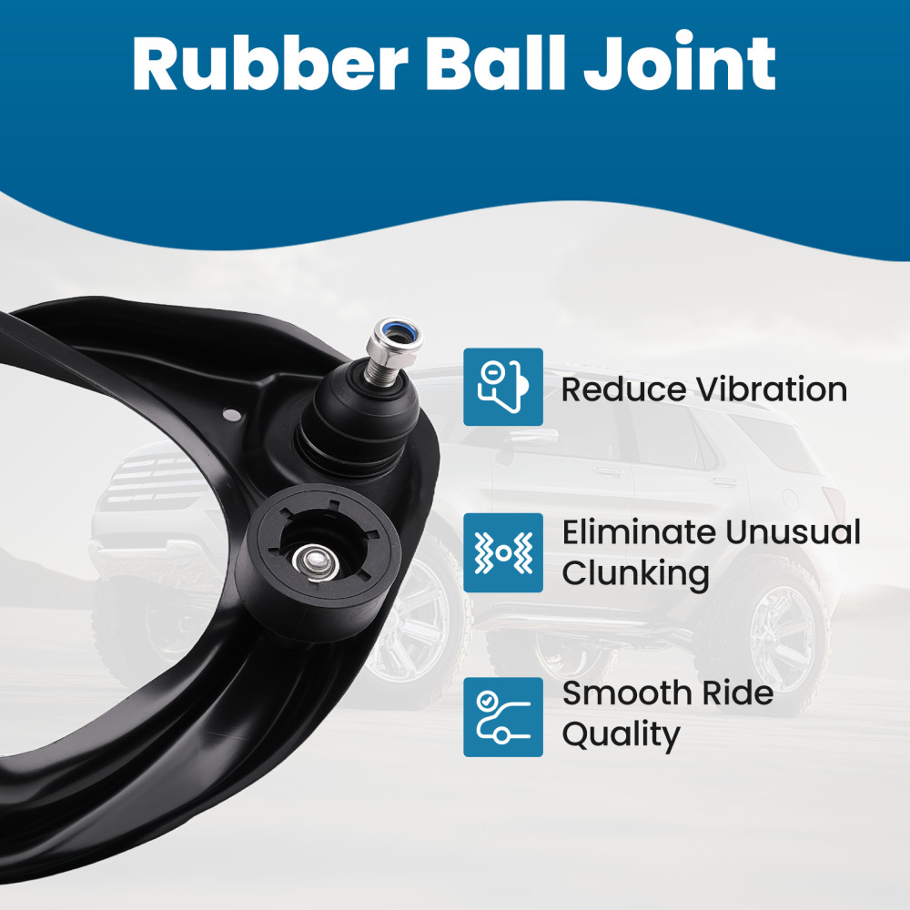 Front Lower Control Arms Ball Joints Sway Bars compatible for Ford Fusion compatible for Mercury Milan 