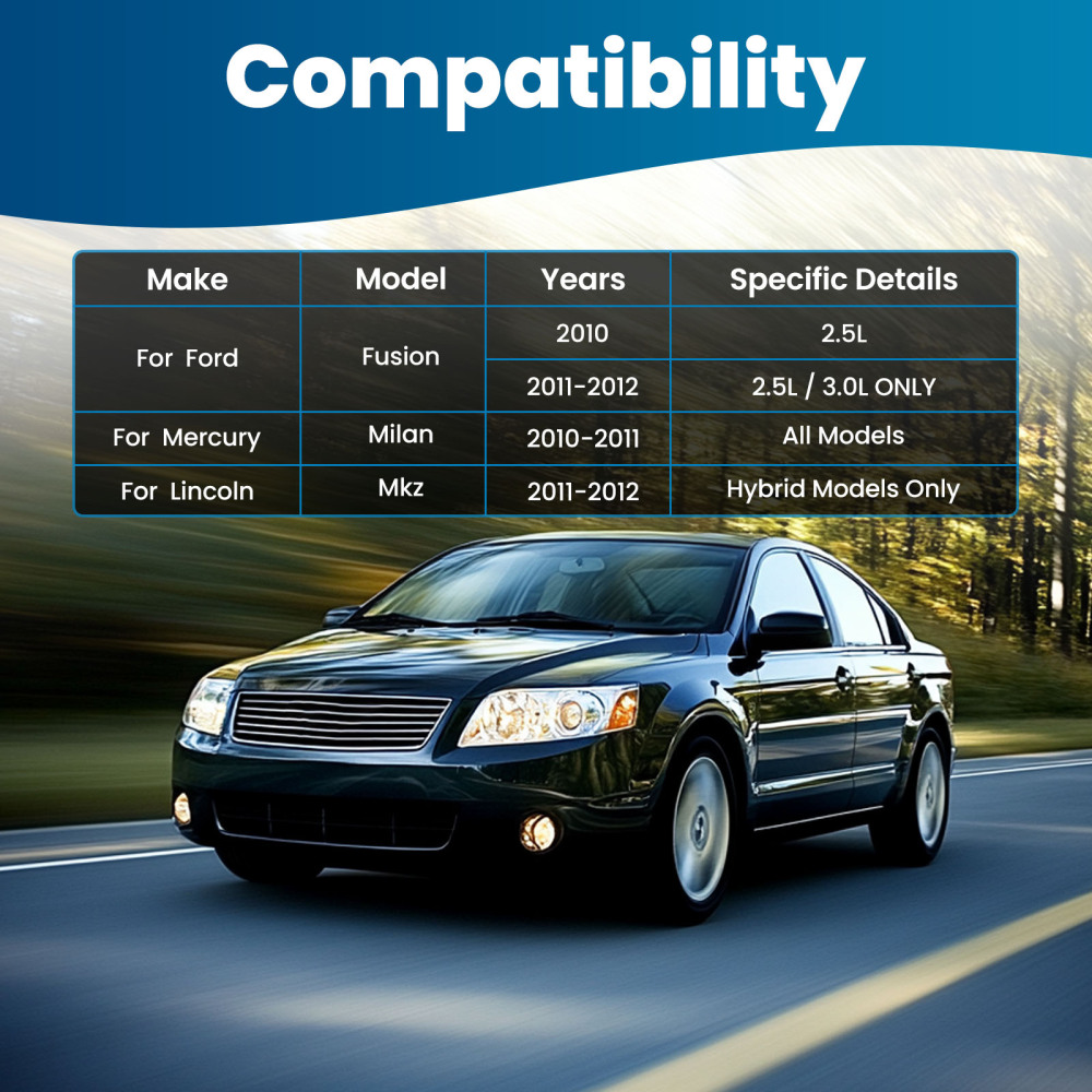 Front Lower Control Arms Ball Joints Sway Bars compatible for Ford Fusion compatible for Mercury Milan 
