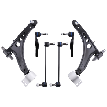 6x Front Lower Control Arms w/Ball Joints for 2016 2017 2018 2019 compatible for Chevy Malibu