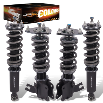 MaXpeedingrods T7 Coilovers 24 Way Damper Adjustable compatible for Nissan 240SX S13 89-94